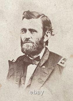 Rare! CIVIL War Maj. Gen. Ulysses S. Grant Ny Photo Co. 1862