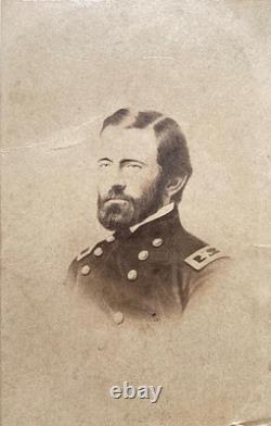 Rare! CIVIL War Maj. General U. S. Grant 1864 Gurney & Son Ny. CDV Photo