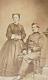 Rare! Civil War Union George B. Mcclellan Commanding Gen. + Wife Cdv Photo 1861-2