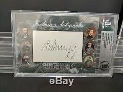 Rare Civil War divided Autograph General AMBROSE BURNSIDE historic autographs