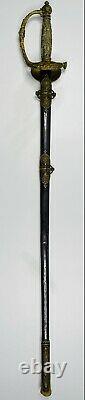 Rare M1860 General Officer's Saber Civil War Sword French Retailer E. Lyon Paris