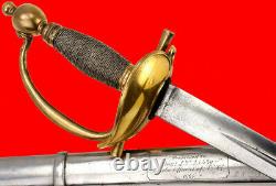 Rare M-1832 US General Officer's Presentation Sword to a Civil War Sharpshooter