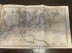 Rare Napolionic Seat Of War Map Civil War General Estate MAKE OFFER