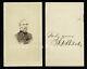 Rare Signed Cdv, Civil War General Joseph Dana Webster, 1860s Original Photo