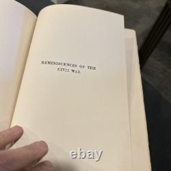 Reminiscences Of The CIVIL War By General John B. Gordon 1904 Vg+