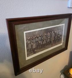 Robert E Lee And His Generals Framed Confederate Civil War Print Large