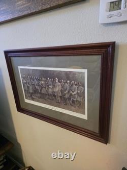 Robert E Lee And His Generals Framed Confederate Civil War Print Large