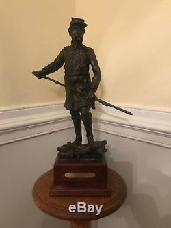 Sean McGraw Civil War General Joshua Chamberlain Cold Cast Bronze Sculpture #12