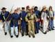 Set Of 12 Soldiers Of The World Civil War Action Figures 12 Pre-owned