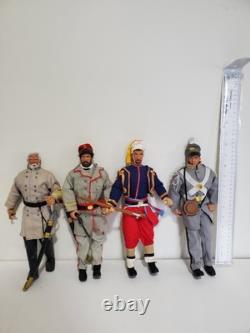 Set Of 12 Soldiers of the World Civil War Action Figures 12 Pre-owned