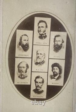 Seven Confederate Generals CDV