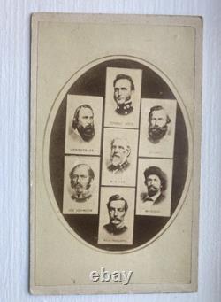 Seven Confederate Generals CDV