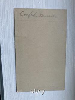 Seven Confederate Generals CDV