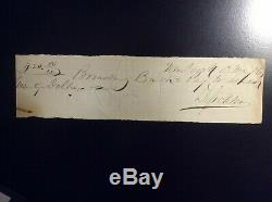 Signature Civil War General DANIEL SICKLES Gettysburg Peach OrchardWar Dated