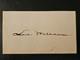 Signature Of General Lew Wallace Civil War General & Author Of Ben-hur