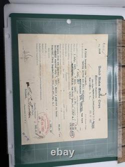 Signed 1907 USMC Discharge Col Green Clay Goodloe, Union Civil War General Aide