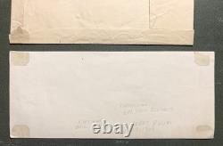Signed Civil War of 1812 Army General George Talcott & Green Berry Raum Envelope