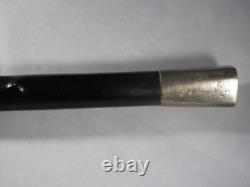 Silver-Plated Cane Engraved to & Owned by Civil War General Joseph Warren Keifer