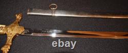 Spanish Civil War Spain Army General's Sword Decorative Guard & Fine Hilt Rare