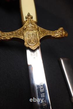 Spanish Civil War Spain Army General's Sword Decorative Guard & Fine Hilt Rare