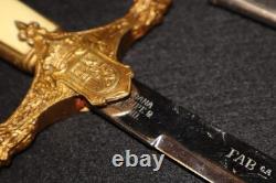 Spanish Civil War Spain Army General's Sword Decorative Guard & Fine Hilt Rare