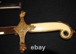 Spanish Civil War Spain Army General's Sword Decorative Guard & Fine Hilt Rare