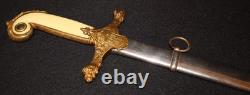 Spanish Civil War Spain Army General's Sword Decorative Guard & Fine Hilt Rare