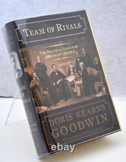 TEAM OF RIVALS Signed Doris Kearns Goodwin 2005 First Edition Autograph