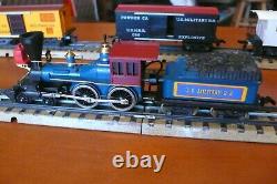 TYCO HO SET matched pair GENERAL LOCOMOTIVES BLUE AND GREY CENTENNIAL