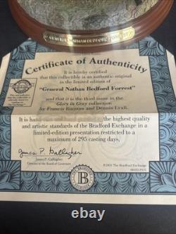 The Bradford Exchange Glory In GrayCollection 5 Civil War General's Figures