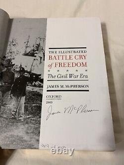 The Illustrated Battle Cry of Freedom James McPherson Signed Limited Edition