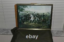 Tholey LEE AND HIS GENERALS Civil War Museum Colored Print Agustus Tholey Rare