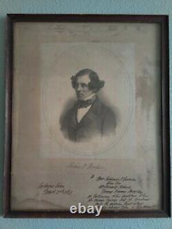 Thomas Meagher Lithograph Irish Rebel, US Civil War General, and 1st Gov of MT
