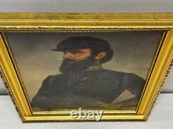 Thomas Stonewall Jackson Historical American Civil War General Oil Portrait