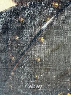 Thomas Stonewall Jackson Historical American Civil War General Oil Portrait