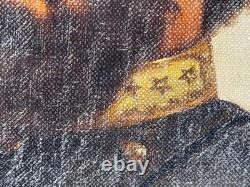 Thomas Stonewall Jackson Historical American Civil War General Oil Portrait