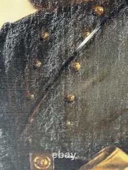 Thomas Stonewall Jackson Historical American Civil War General Oil Portrait