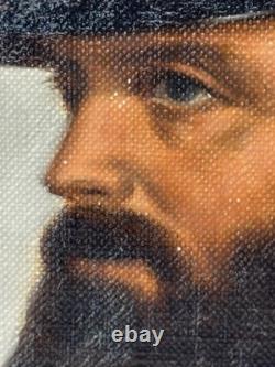 Thomas Stonewall Jackson Historical American Civil War General Oil Portrait