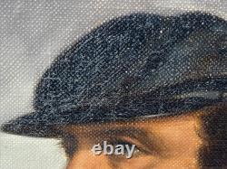 Thomas Stonewall Jackson Historical American Civil War General Oil Portrait