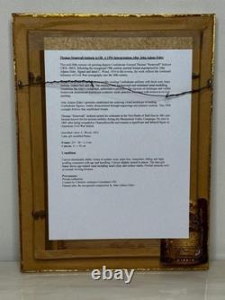 Thomas Stonewall Jackson Historical American Civil War General Oil Portrait