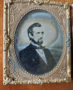 Two 1860s Ambrotype Photo Civil War General LEW WALLACE Brothers