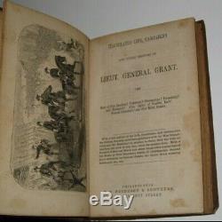 ULYSSES S. GRANT! Memoirs General Personal CIVIL WAR (FIRST EDITION!) 1865! RARE