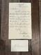 Union Civil War General Ambrose E. Burnside Us Signed Autograph & Letter Rare