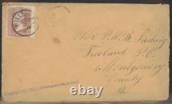 USA 1864 Civil War Letter Philadelphia Cover Contents Burial General Hays 105897