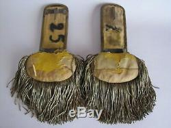 US Civil War-Indian Wars Brigadier General Epaulettes-Epaulets-Shoulder Boards