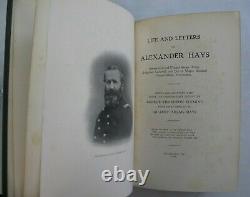 US Civil War Union Army General Alexander Hays 1st Ed. 1919 Gettysburg Pickett