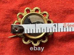 US Presidential Campaign Pin General Grant. Ferrotype Civil War