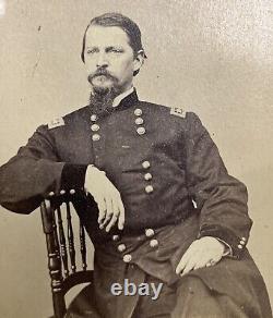 Union Civil War General Winfield Scott Hancock 1860s CDV Photograph