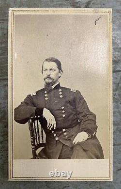 Union Civil War General Winfield Scott Hancock 1860s CDV Photograph