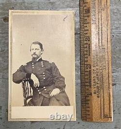 Union Civil War General Winfield Scott Hancock 1860s CDV Photograph